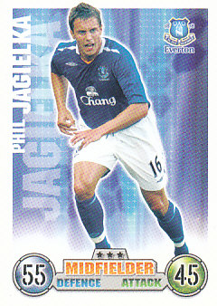 Phil Jagielka Everton 2007/08 Topps Match Attax #124